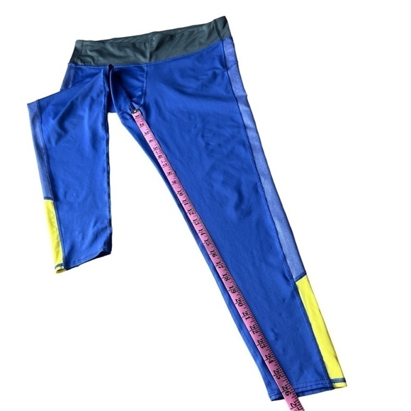 Aerie Women’s Chill Play Move Blue with Mesh Panel Active Leggings, Size XL - Picture 11 of 11